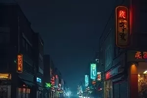 文艺片雪落无声的旷野雪景画面